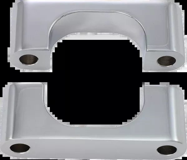 Klock Werks Hugger Front Fender Mounting Blocks - For 21" Wheels - Chrome