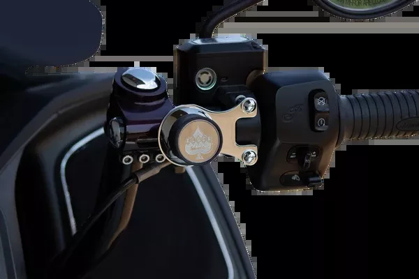 Klock Werks iOmount™ For Indian - Ambidextrous Mount - Chrome - Challenger/Pursuit