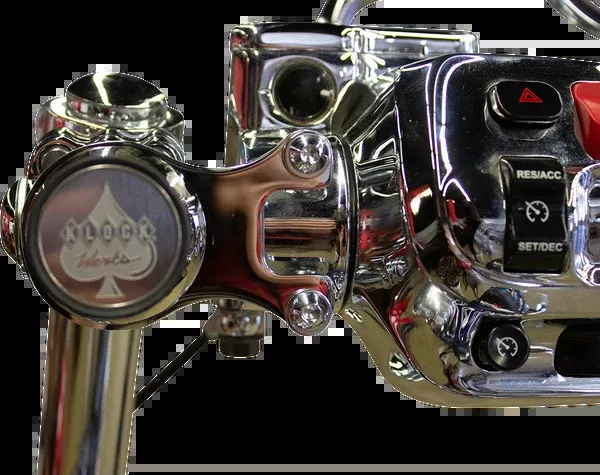 Klock Werks iOmount™ For Indian – Ambidextrous Mount – Chrome – Touring