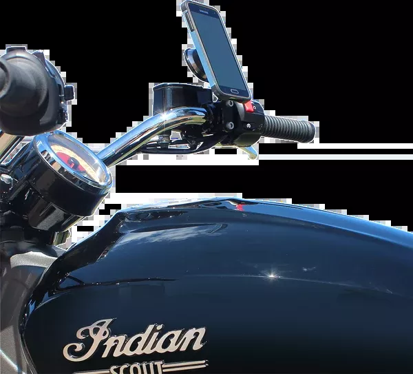 Klock Werks iOmount™ For Indian – Right Perch Mount – Black – Scout