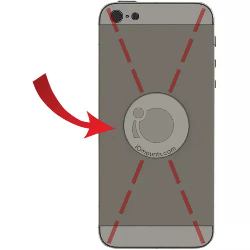 Klock Werks iOMounts Device Mount Replacement iOadapt Disc