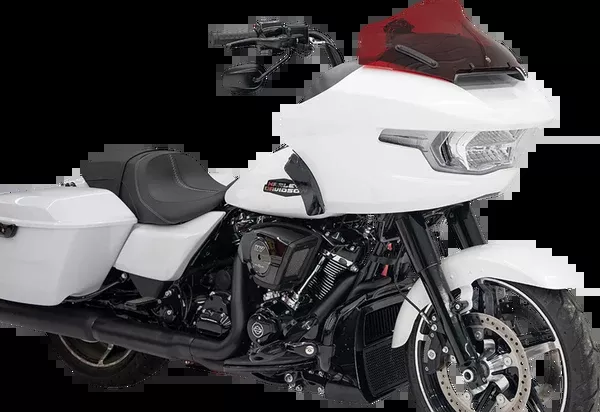 Klock Werks Kolor Flare Windshield – 10″ – Red – ’23-’26 FLTRX/FLTRT