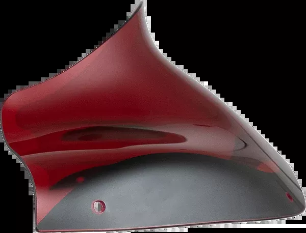 Klock Werks Kolor Flare Windshield – 8″ – Red – ’98-’13 FLTR