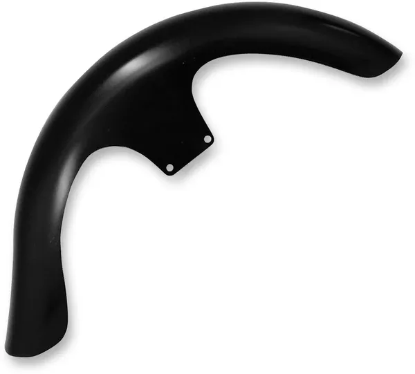 Klock Werks Lil’ Wrapper Front Fender Kit – For Raked Frames – Black – 26″ – HD Touring