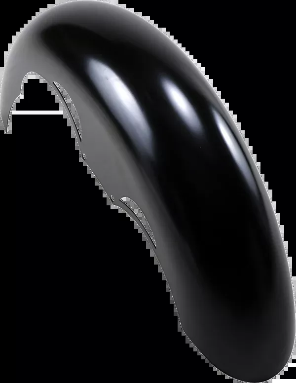 Klock Werks Tude Front Fender - Black - 16"-19" Wheel - HD Touring/Trike
