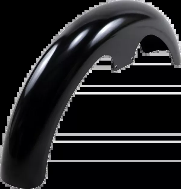 Klock Werks Wrapper Front Fender – Black – 21″ Wheel – HD Dyna/Softail