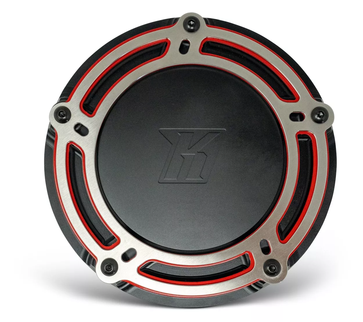 Kodlin USA NXL Redline Derby Cover For Harley Softail 2018-2026