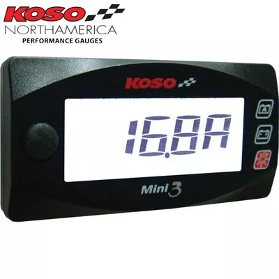 Koso Mini 3 Amp And Volt Meter