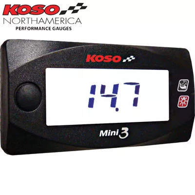 Koso Mini 3 Narrow Band Air/Fuel Ratio Meter