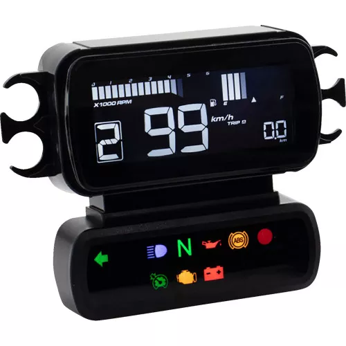 Koso Multifunction Speedo and Tach Gauge for 2014-2022 Harley FLHR/FXD/FLST/XL