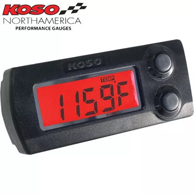 Koso Wide-Band Air/Fuel Ratio Meter for 2/4-Stroke Engines