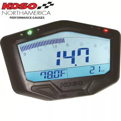 Koso X-2 Boost Gauge with Wide Band Air/Fuel Ratio and Temperature