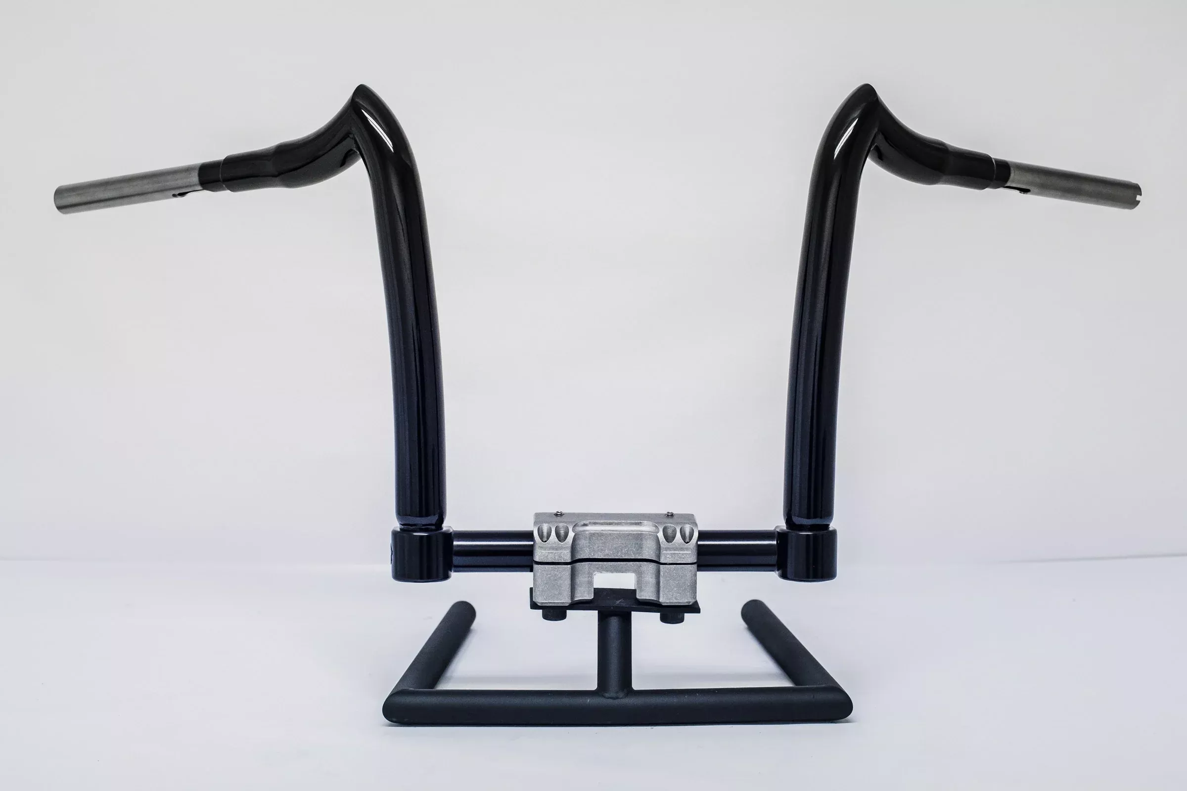 KST Kustom Spearhead 12" Black Vanguard Handlebars Bars Harley FLTR FLHR 1.25"