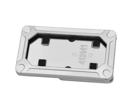 Kuryakyn 3141 Chrome Nova Side Mount License Plate Frame Harley Softail 18-Up