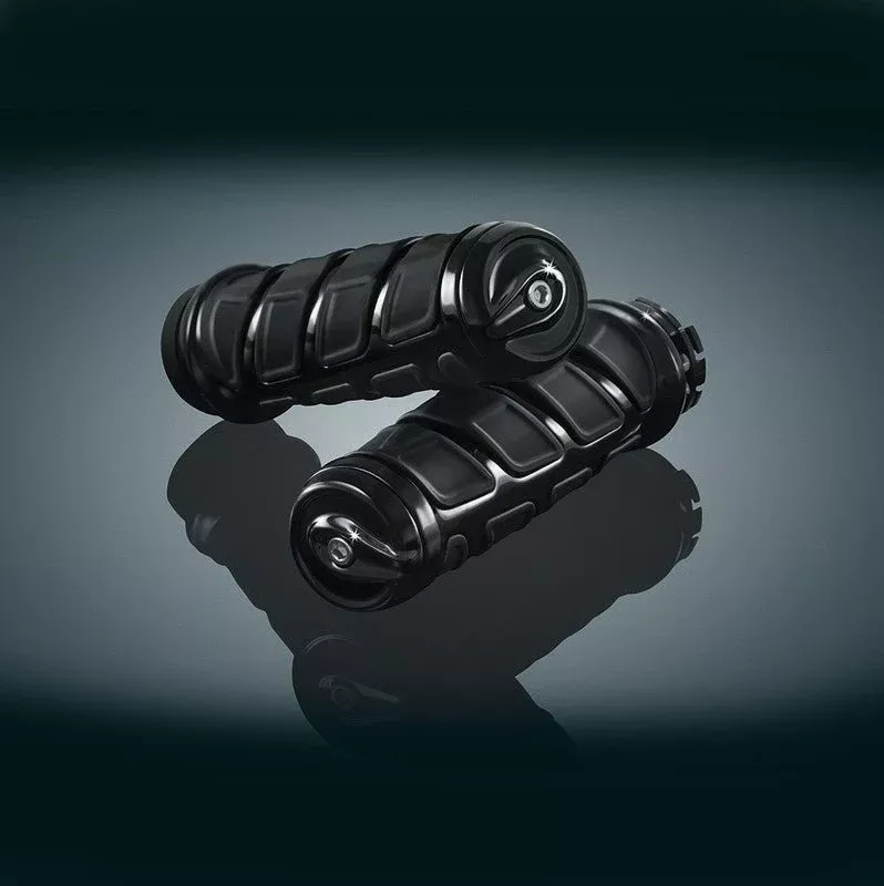 Kuryakyn 82-17 Kinetic Grips, Blk, PN 6351