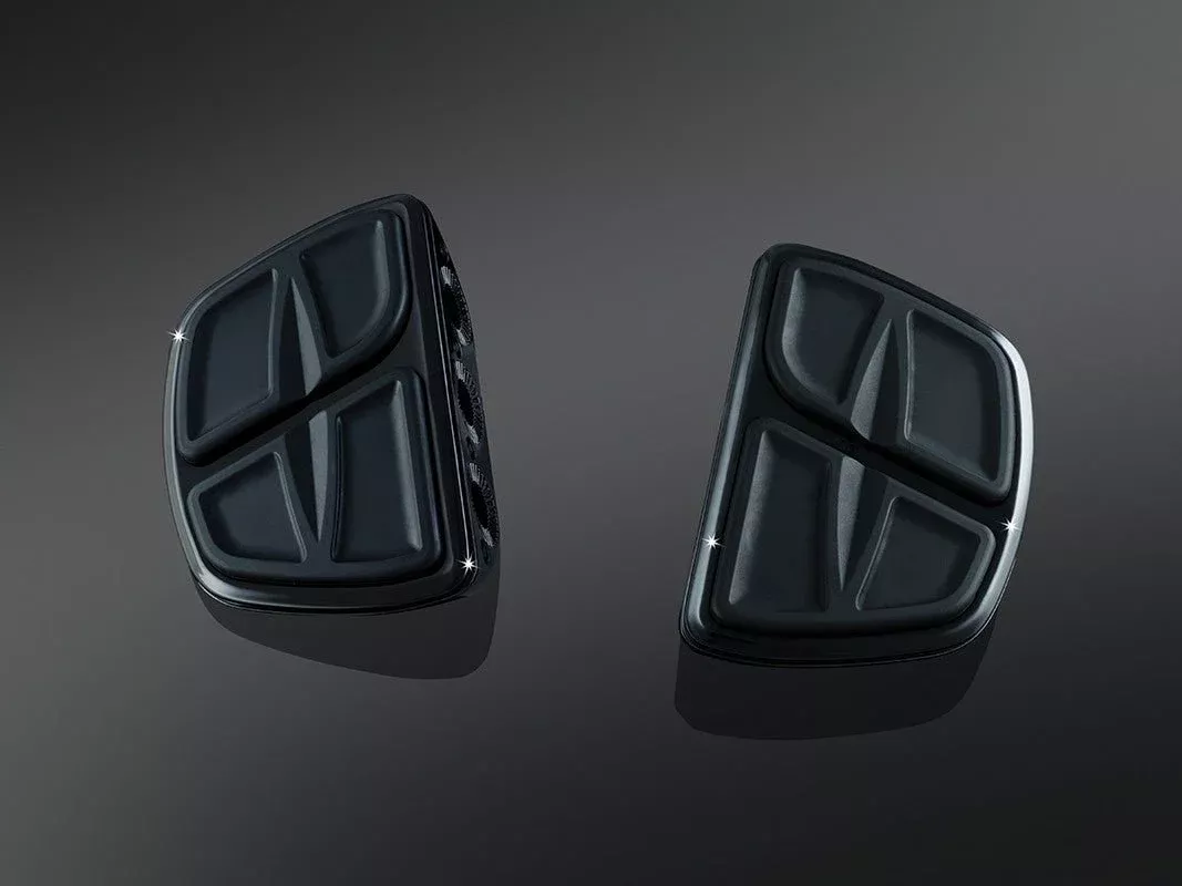Kuryakyn Black Kinetic Mini Boards With Out Adapters PN 7613
