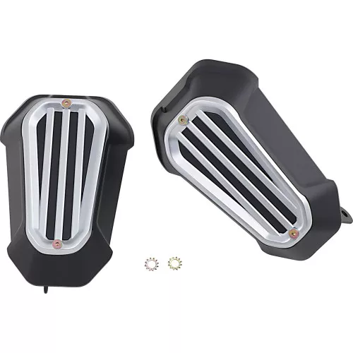 Kuryakyn Dillinger Handguards for 2004-2020 Harley Sportster - Silver