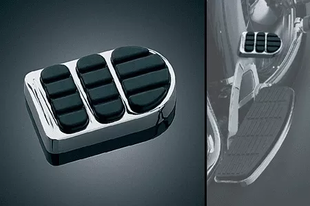 Kuryakyn ISO Brake Pedal Pad for FXDWG Wide Glide '93-08 &Fat Bobs w/ Forward Controls