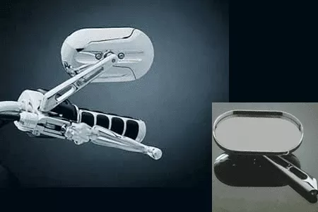Kuryakyn Magnum Mirrors (Pair) Small Head and Standard Stem