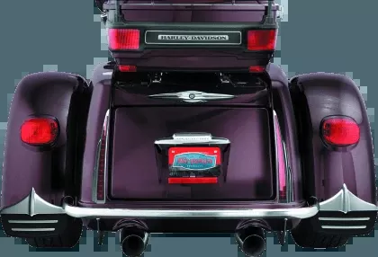 Kuryakyn Mud Flaps for '11-25 Harley Davidson FLHTCUTG Tri Glide Ultra Classic & ’11 FLHXXX Street Glide Trikes - Pair