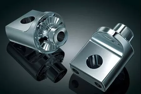 Kuryakyn Non Pivoting Splined Male Mount Adapter -Pair