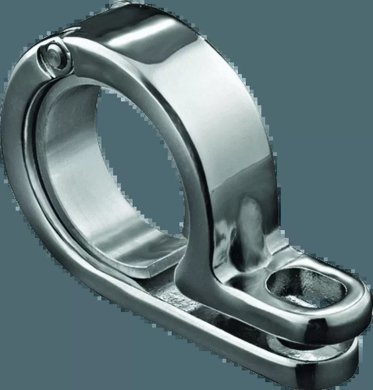 Kuryakyn P-Clamp Silver Bullet/Accessory Mount for 7/8 to 1-5/8" Tubing (Select Size) Sold Each