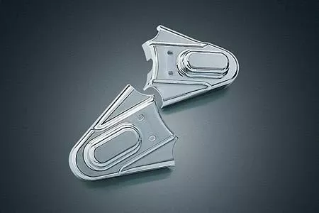 Kuryakyn Phantom Covers for some '86-07 SoftailsChrome Pair