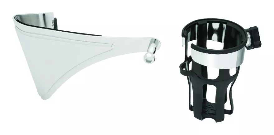 Kuryakyn Reflex Passenger Drink Holder For Harley Touring / Trike 2014-2025