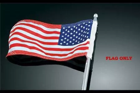 Kuryakyn Replacement Flag for Luggage Rack Flag Pole -American Flag