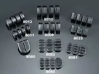 Kuryakyn Replacement Rubber Pads for Switchblade Pegs