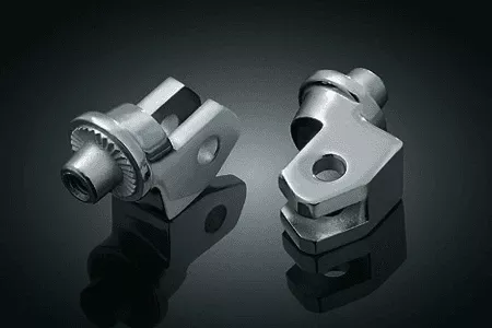 Kuryakyn Splined Front Footpeg Adapters for '14-20 Bolt - Pair