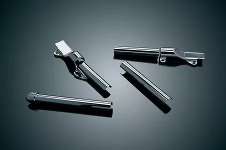 Kuryakyn Swingarm Cover Setsfor '00-07 SoftailModels (ex. 00-07 FXSTD & '06-07 FXST,FXSTB,FXSTS) Tube Covers Only