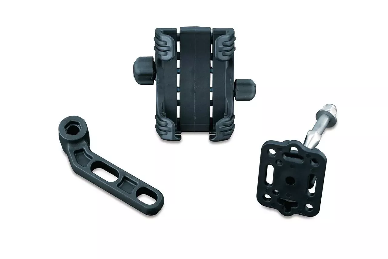 Kuryakyn Tech-Connect Device Mounting System Universal for Clutch or Brake Perch Mounting.