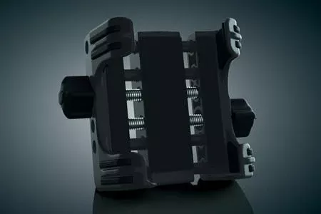 Kuryakyn Tech-Connect Standard Device Holder fits devices measuring 1-5/8" to 3-5/8" wide (iPhone) -Each