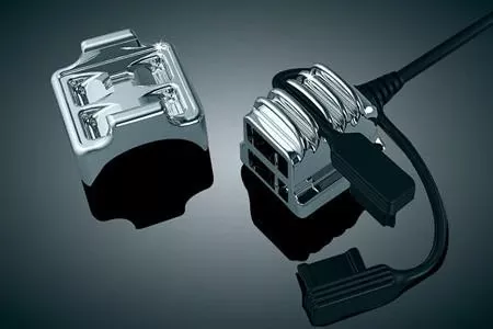Kuryakyn USB Power Source - Chrome