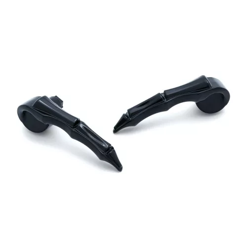 Kuryakyn Zombie Saddlebag Latch Handles for 2014-2020 Harley Touring - Black