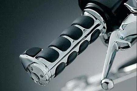 KuryakynISO-Grips with Throttle Boss for '82-Up Harley Models w/ Dual Cable Throttle