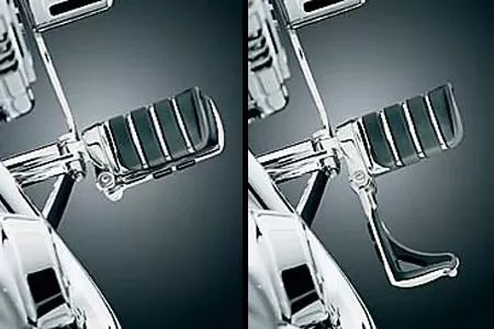 KuryakynMale Mount Pegs Switchblade Footpegs for Harley Motorcycles -PairDoes not fit the Sportster 48, 72& '11-12 XL1200C Models
