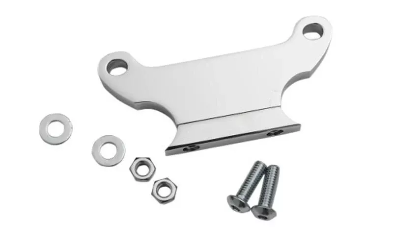 L.A. Choppers T-Bar Gauge Mount for 1.5" Diameter T-Bars -Chrome