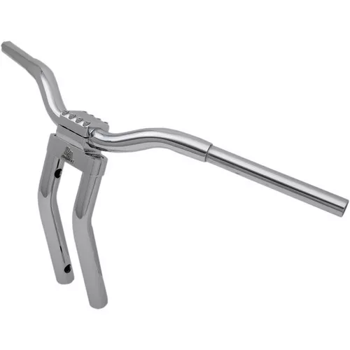 LA Choppers 1-1/4" Pullback Kage Fighter 13" T-Bar Handlebars - Chrome
