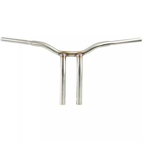 LA Choppers 1-1/4" Pullback Kage Fighter 14" T-Bar Handlebars - Stainless Steel