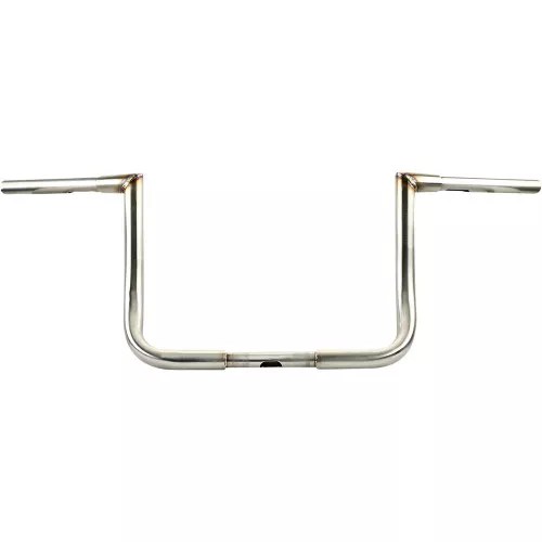 LA Choppers 1-1/4" Twin Peaks 10" Handlebar for 2008-2020 Harley Touring FLHT/FLHX - Stainless Steel