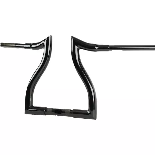 LA Choppers 12" Hammerhead Handlebars for 2024 Harley Road Glide - Black