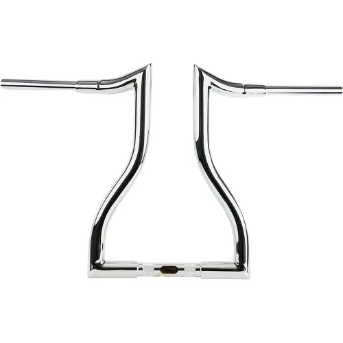 LA Choppers 16" Hammerhead Handlebars for 2015-2022 Harley Road Glide - Chrome