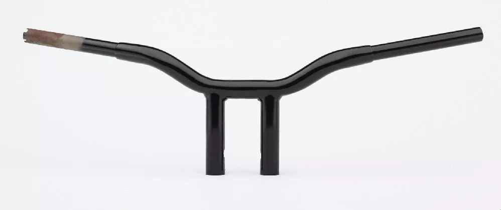 LA Choppers LA-7337-08B Black 1-1/4" 8" Rise Kage Fighters T-Bars Handlebars TBW