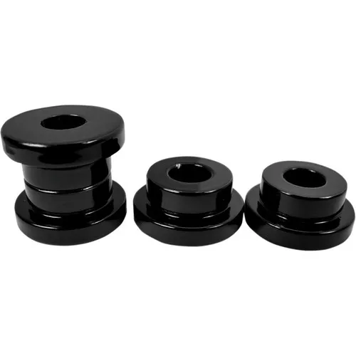 LA Choppers Solid Riser Bushings for Harley - Gloss Black