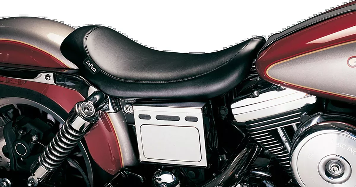 Le Pera Silhouette Low Profile Solo Seat fits 1996-2003 Harley Dyna Wide Glide