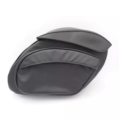 Leather Pros Retro Series V4 Saddlebags for 2018-2025 Harley Softail