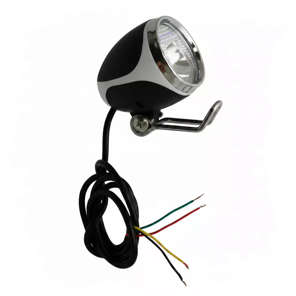 LED Headlight & Horn for Scooters & E-Bikes