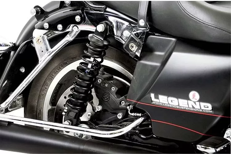 Legend Suspensions Revo Shock Absorbers for '99-Up FLHT, FLHR, FLTR & Lo-Pro Equipped Models (except H-D FL Trike, FLHRSE) -Standard 13" Long